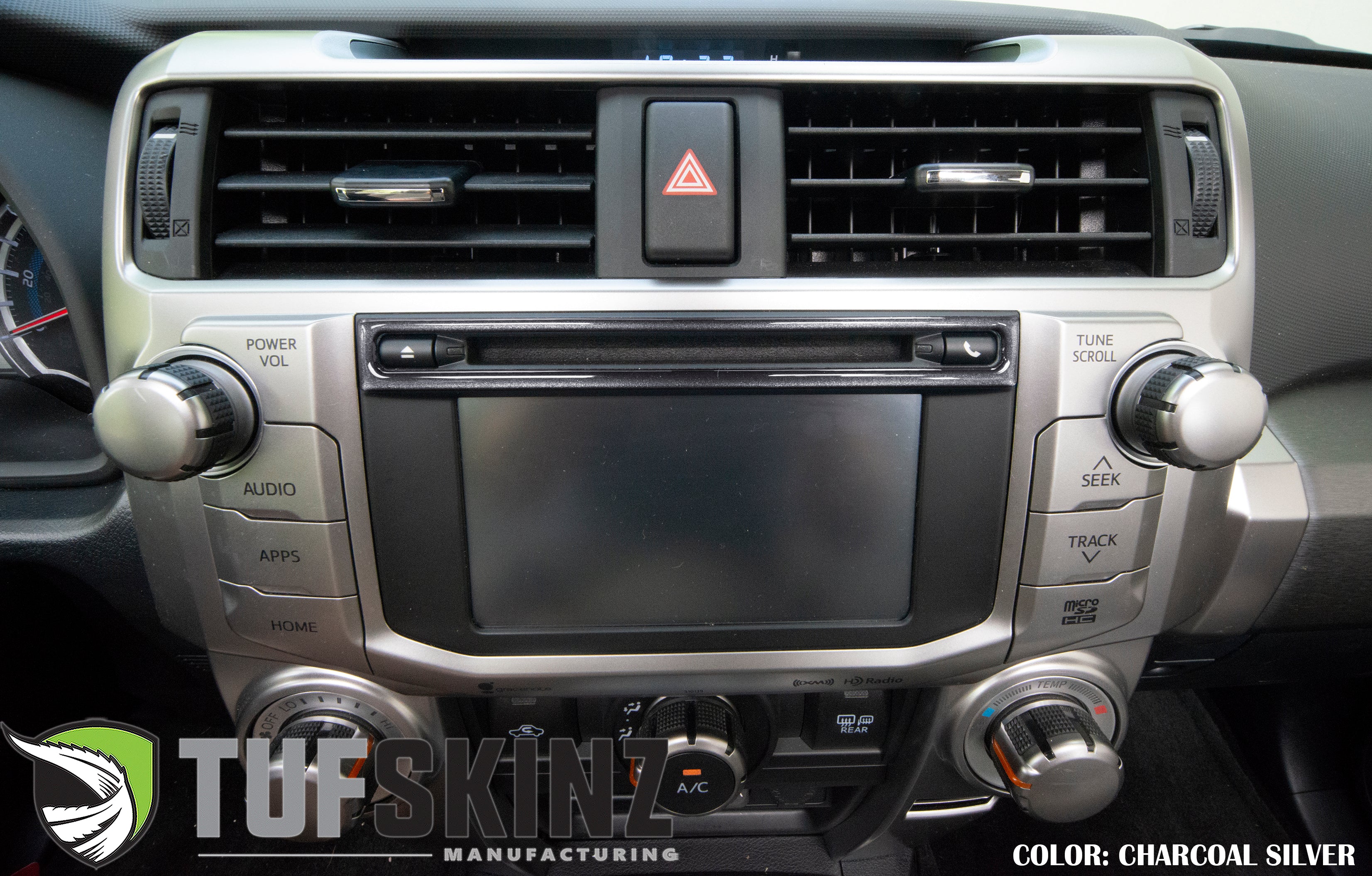Tufskinz Upper Radio Display Accent Trim For 4Runner (2014-2024) - Image 5