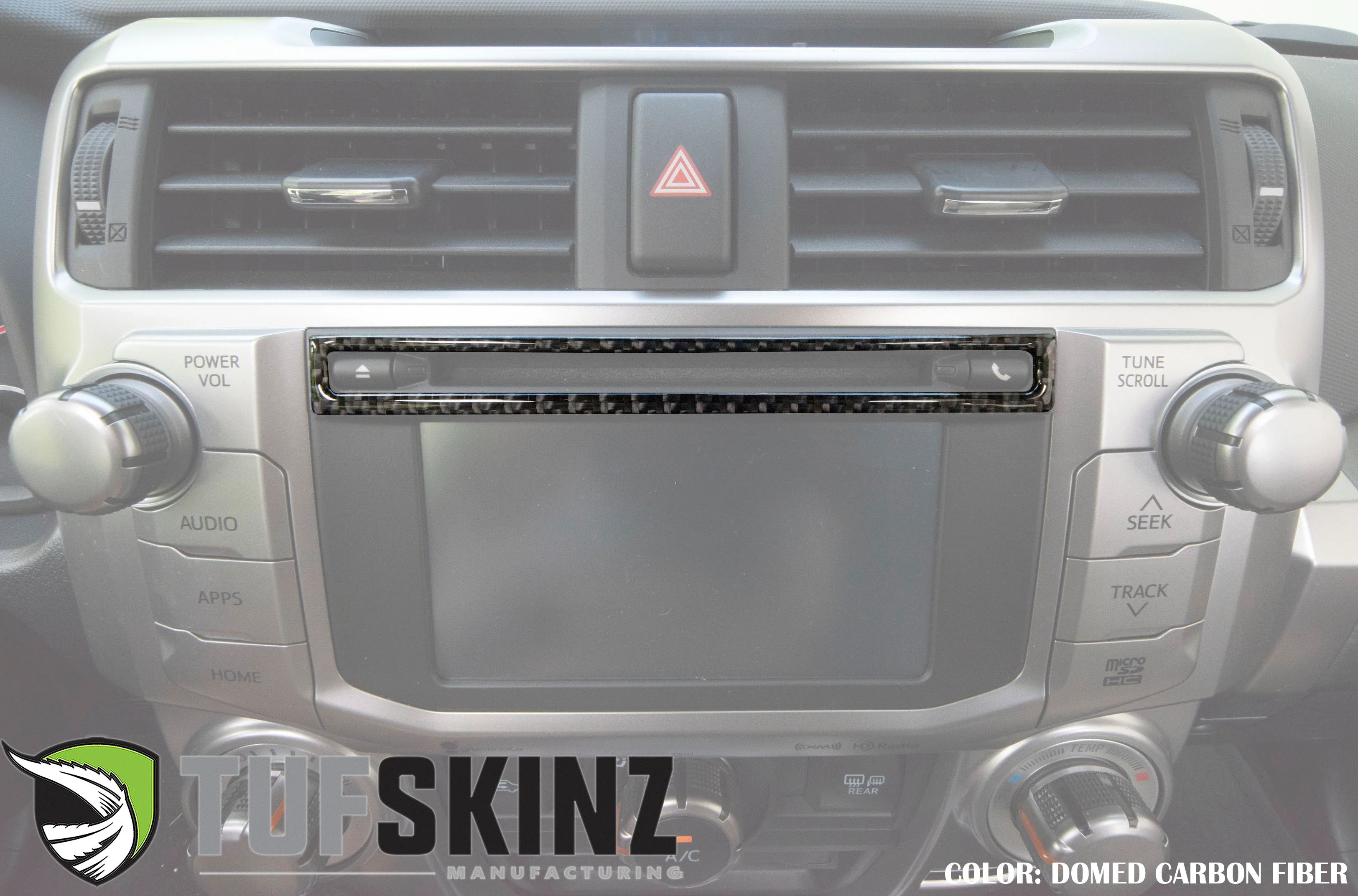 Tufskinz Upper Radio Display Accent Trim For 4Runner (2014-2024) - Image 6