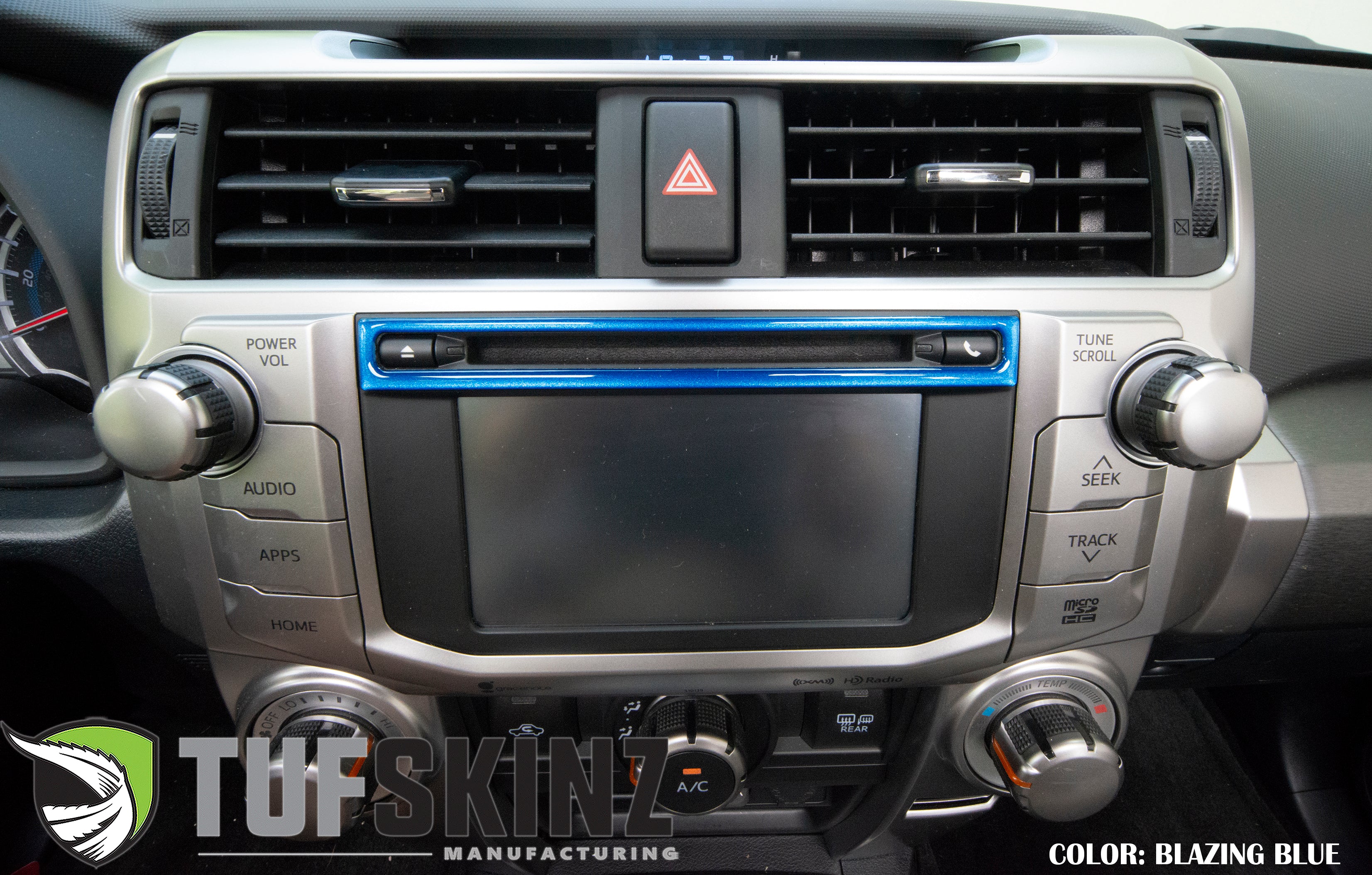 Tufskinz Upper Radio Display Accent Trim For 4Runner (2014-2024) - Image 8