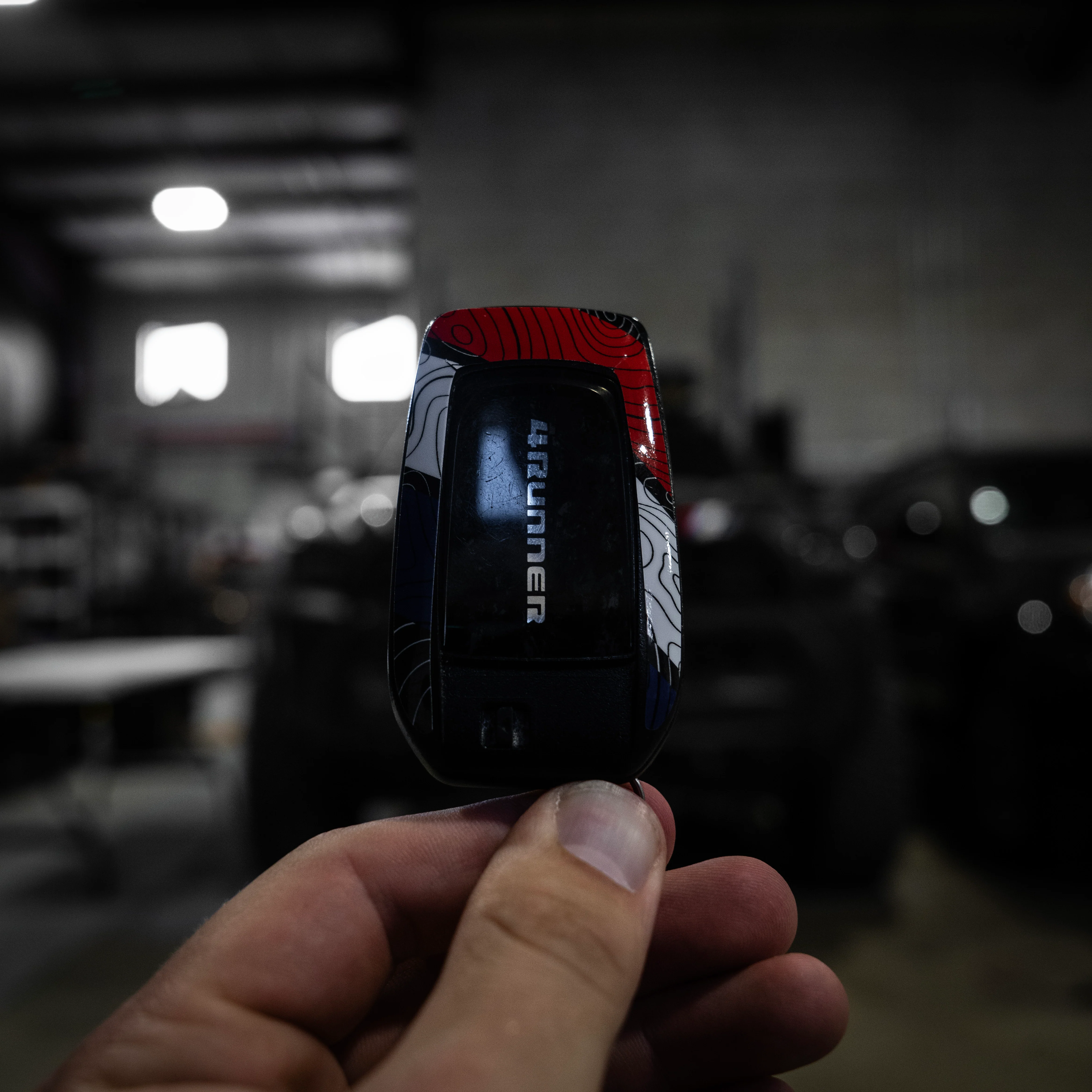 Vinyl Garage Key Fob Decal For 4Runner (2025-Current) - Image 30