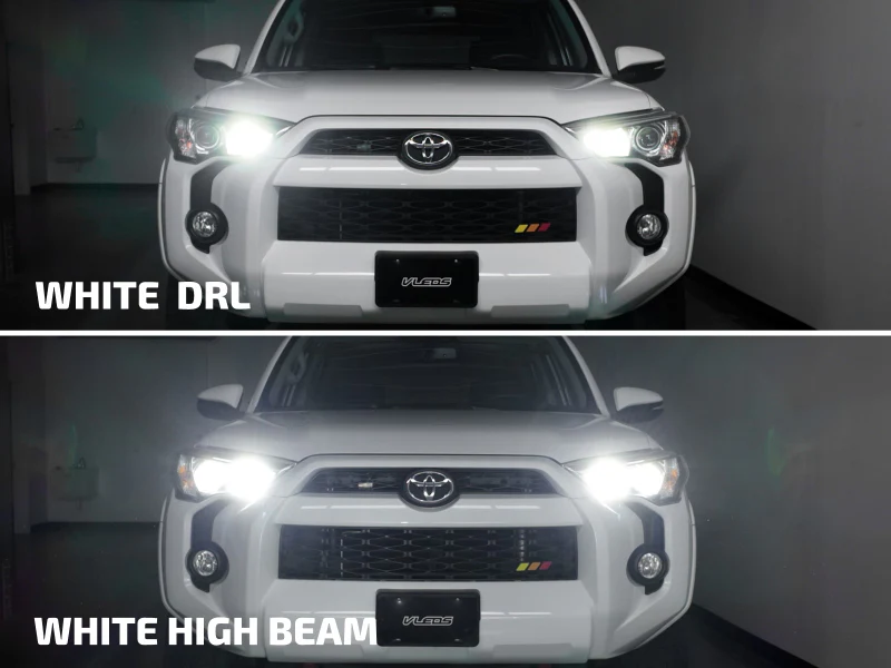 Vleds Pwm DRL High Beam Led Kit Full High Beam Output For 4Runner (2014-2021) - Image 3