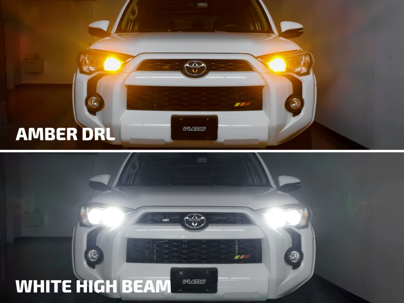 Vleds Pwm DRL High Beam Led Kit Full High Beam Output For 4Runner (2014-2021) - Image 4