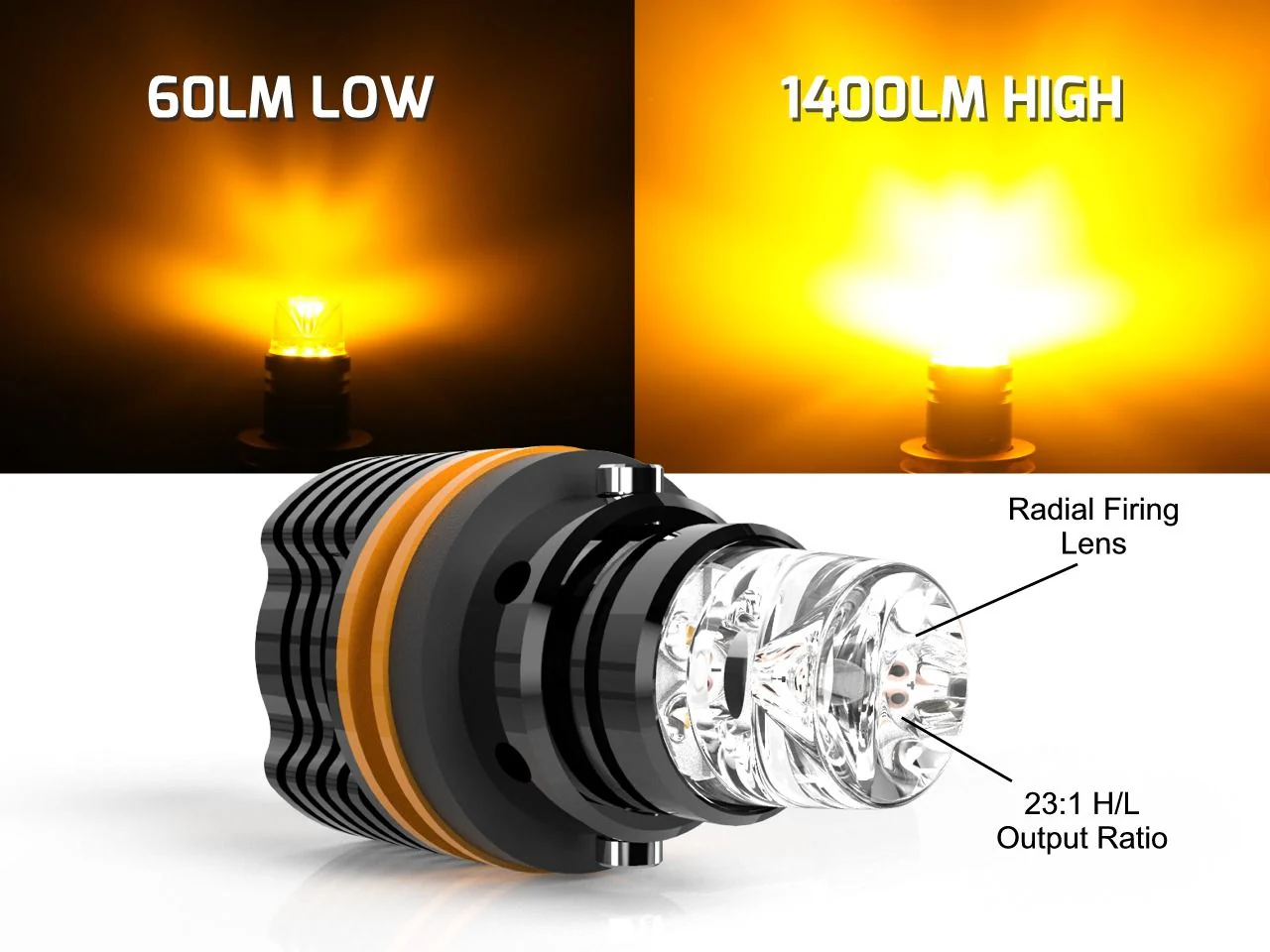 VLEDS V6 Extreme Amber + Hyperflash Fix For 4Runner (2014-2024) - Image 3