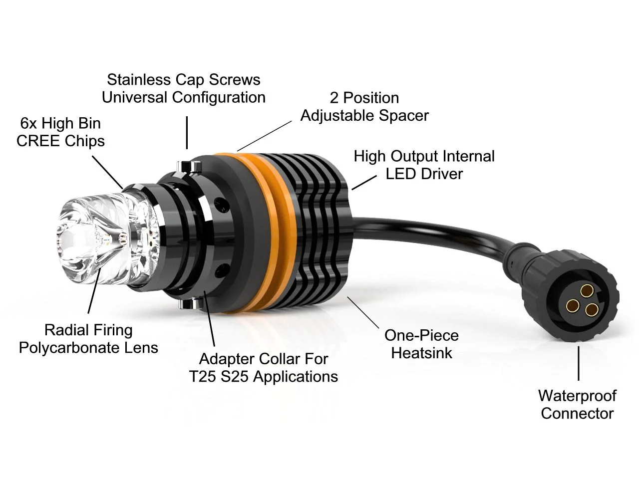 VLEDS V6 Extreme Amber + Hyperflash Fix For 4Runner (2014-2024) - Image 8