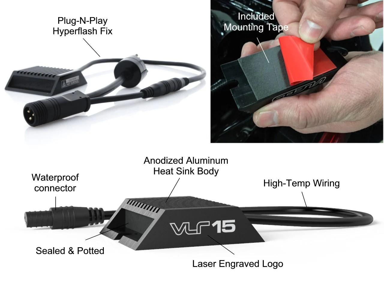 VLEDS V6 Extreme White/Amber Switchback Turn Signals + Hyperflash Kit For 4Runner (2010-2013) - Image 9
