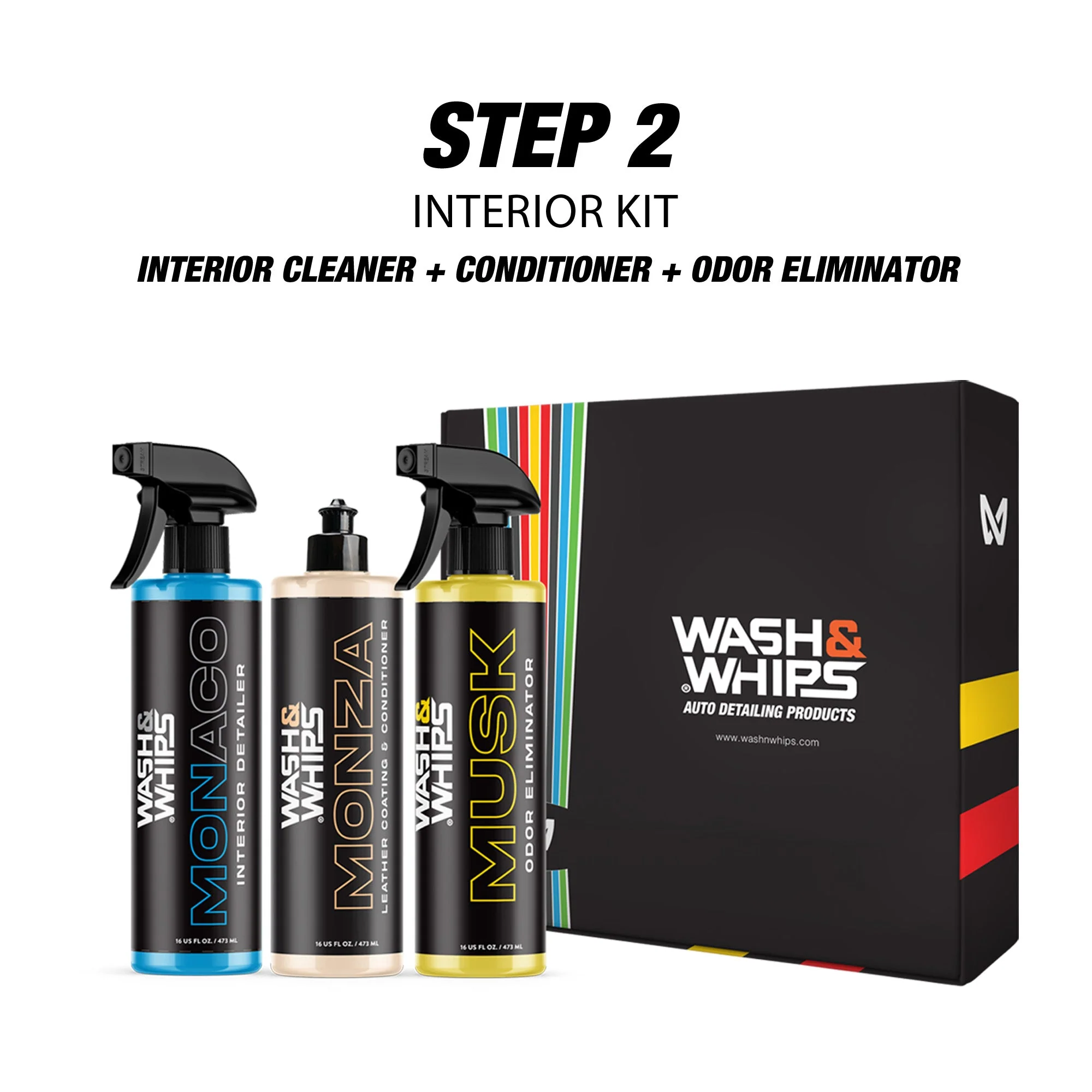 WASH&WHIPS 3-Step Car Care System - Image 3