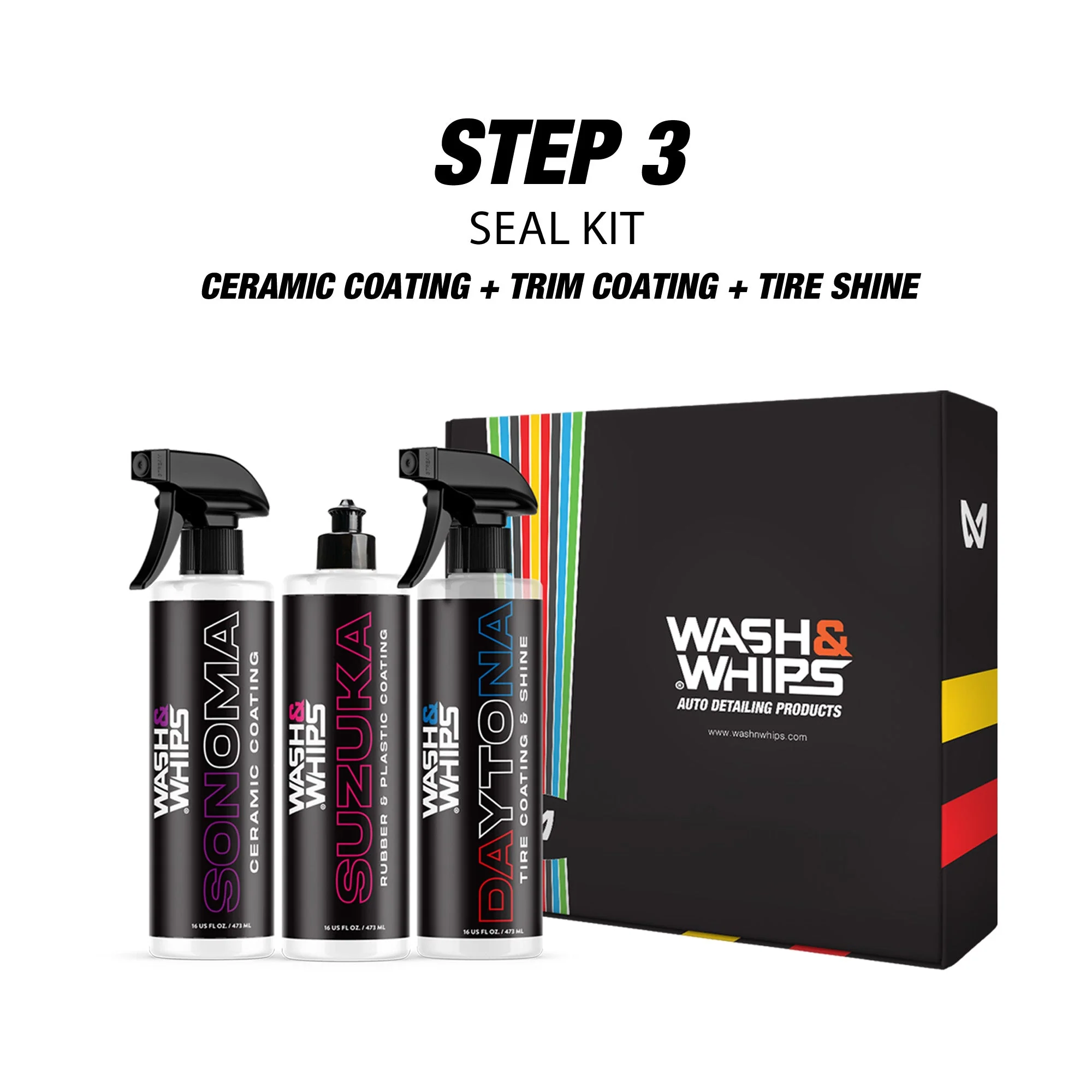 WASH&WHIPS 3-Step Car Care System - Image 4