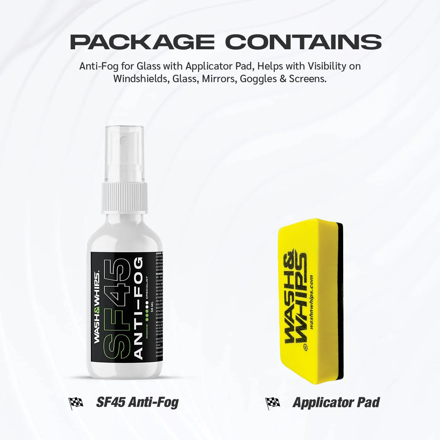 WASH&WHIPS SF45 Anti-Fog For Car Windshields - Image 8