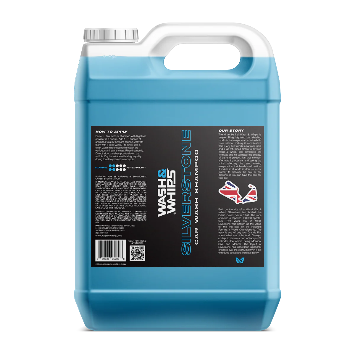 WASH&WHIPS Silverstone Car Wash Shampoo - Image 7