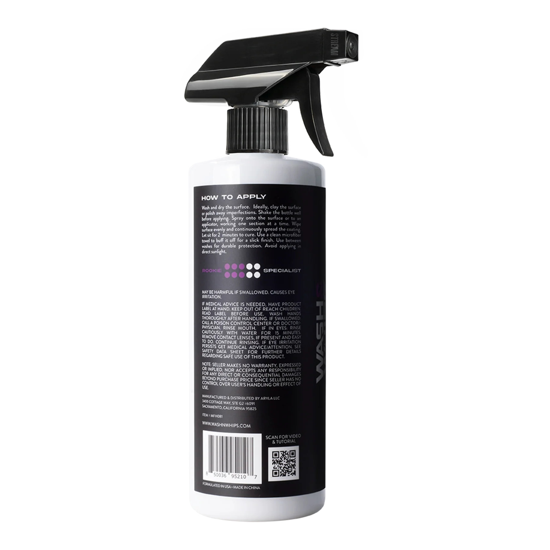 WASH&WHIPS Sonoma Ceramic Finishing Coating Spray - 9H - Image 5
