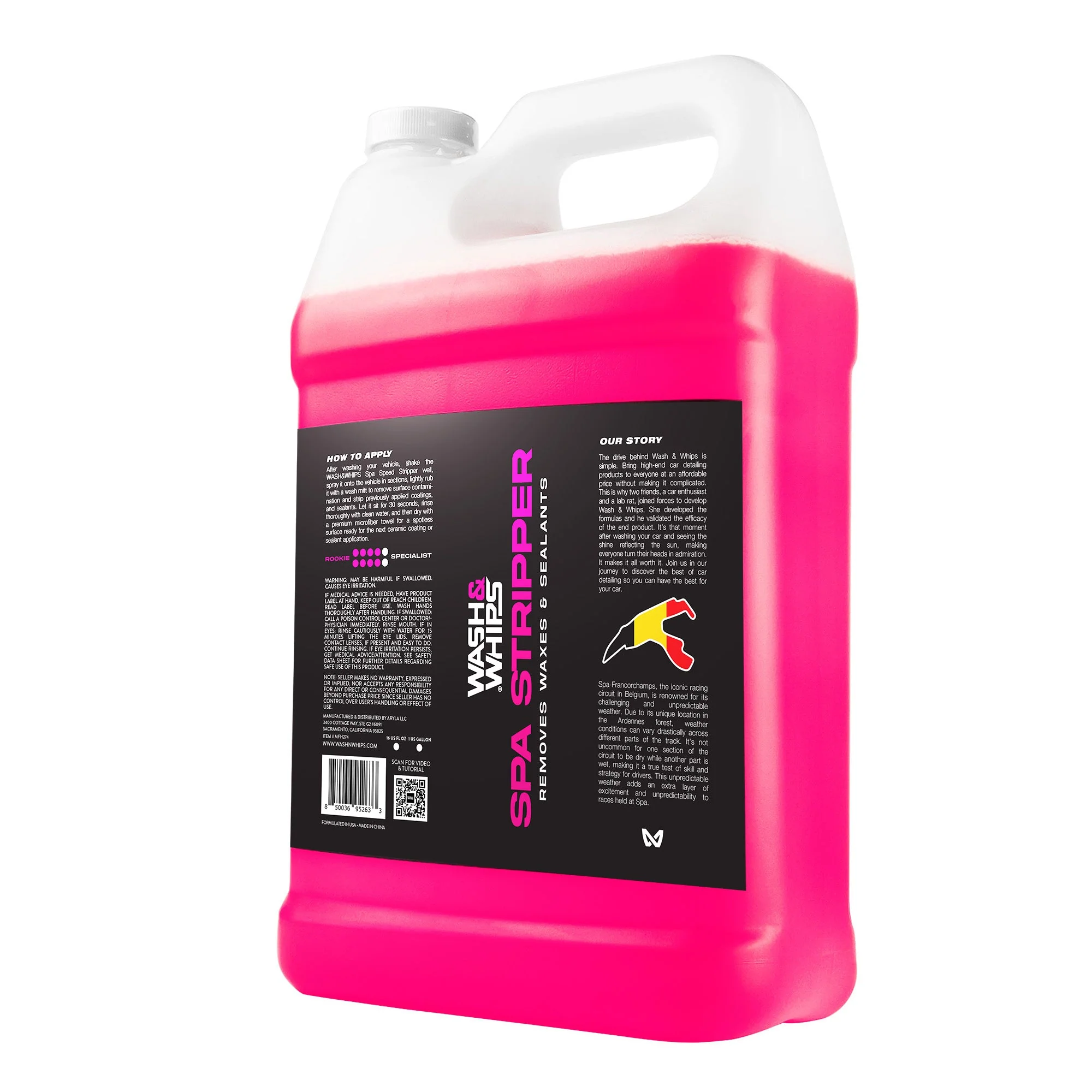 WASH&WHIPS SPA Stripper - Removes Waxes & Sealants - Image 2