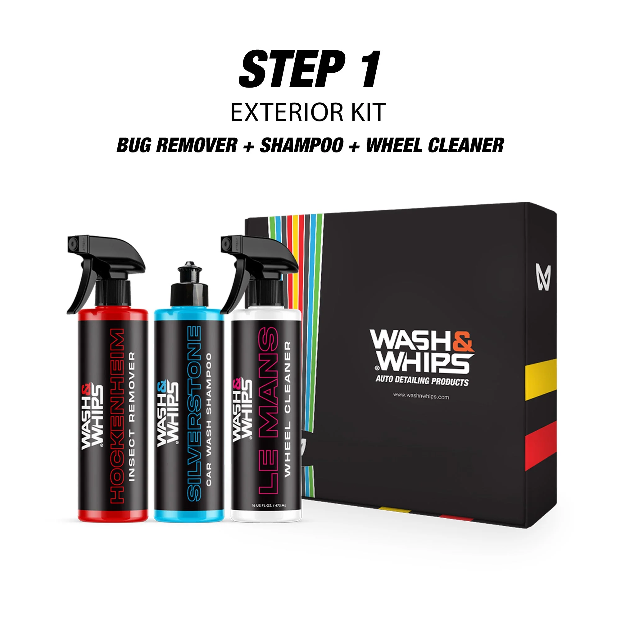 WASH&WHIPS WASH - Exterior Car Wash Kit (Step 1) - Image 2