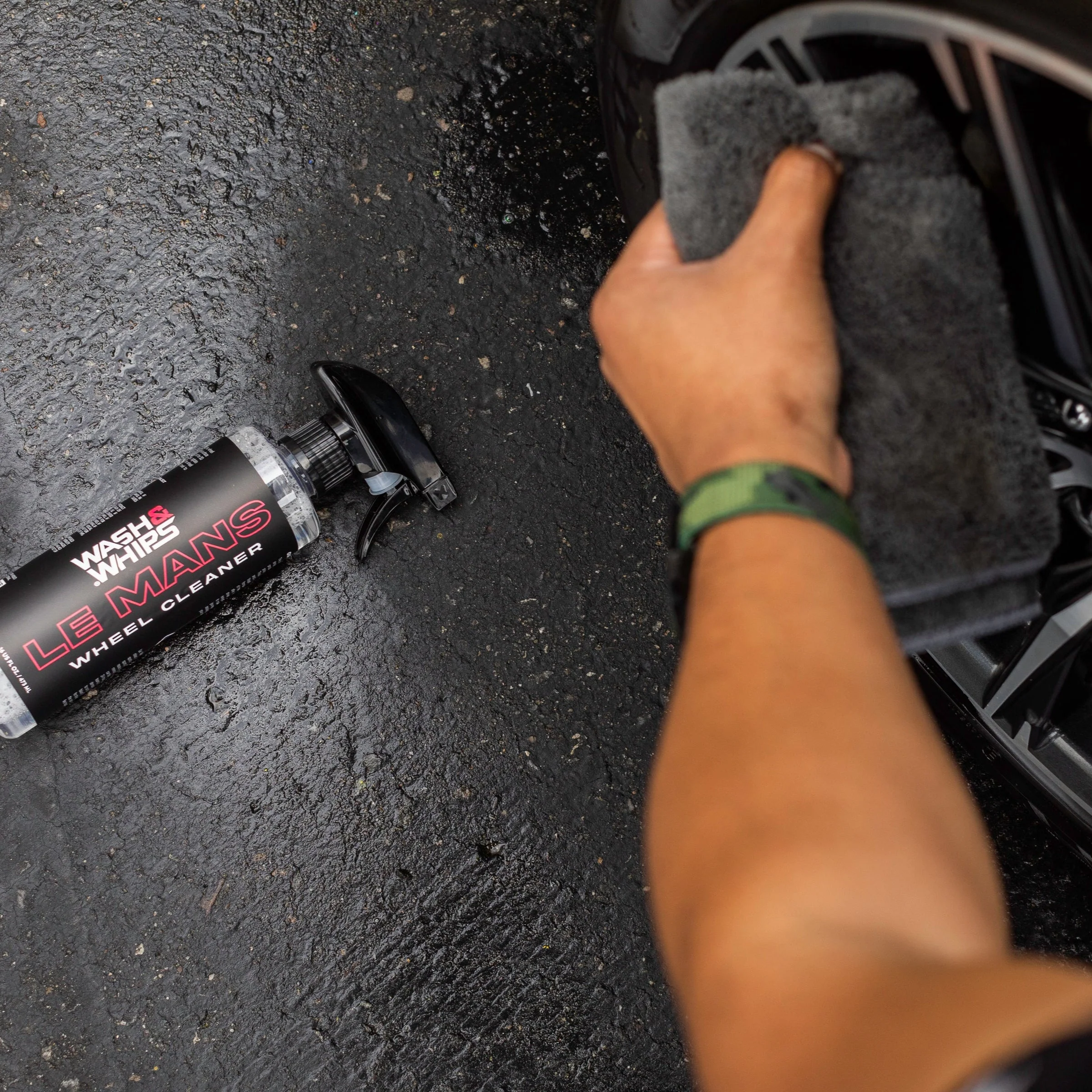 WASH&WHIPS Wheel & Tire Wash & Shine Kit - $48 Value - Image 2