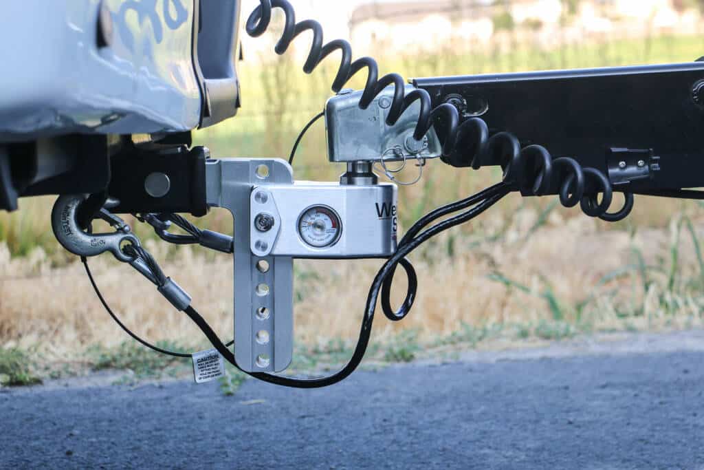 Weigh Safe Aluminum Adjustable Ball Mount Hitch - Image 4