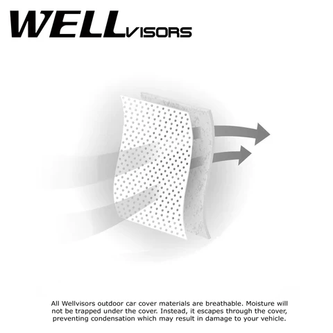 Well Visors All Weather Overland Car Cover For 4Runner (2010-2023) - Image 8