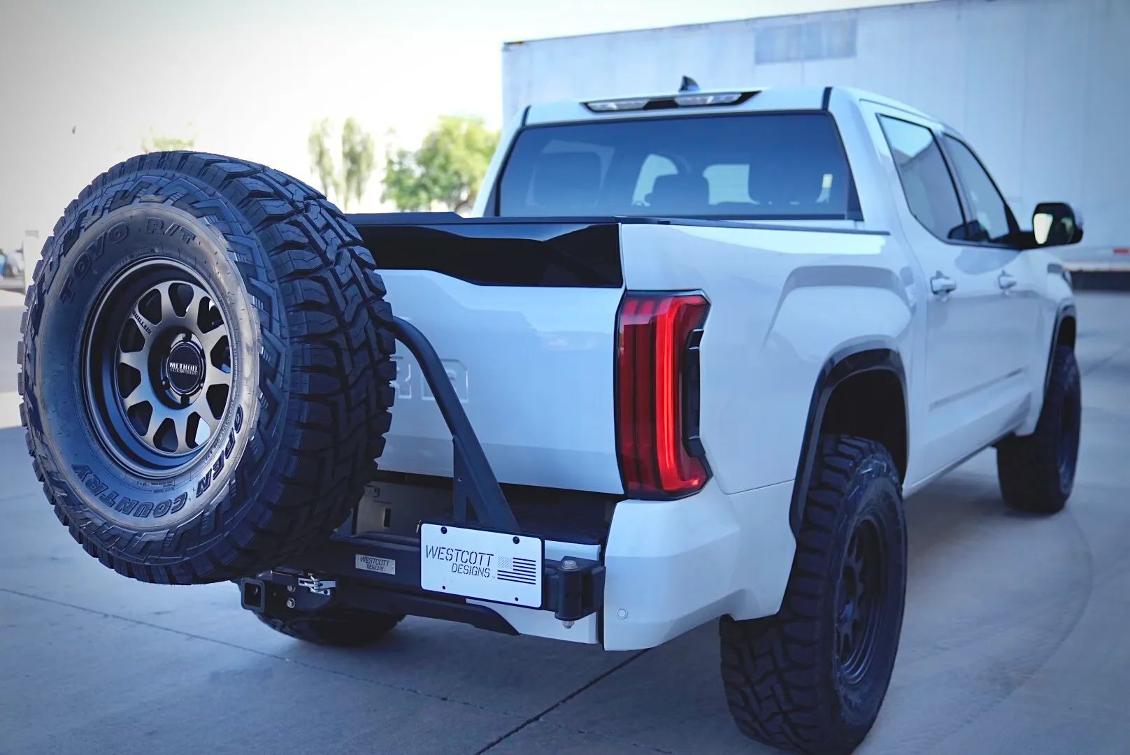 Westcott Designs Universal Modular Spare Tire Carrier Rack - Image 14