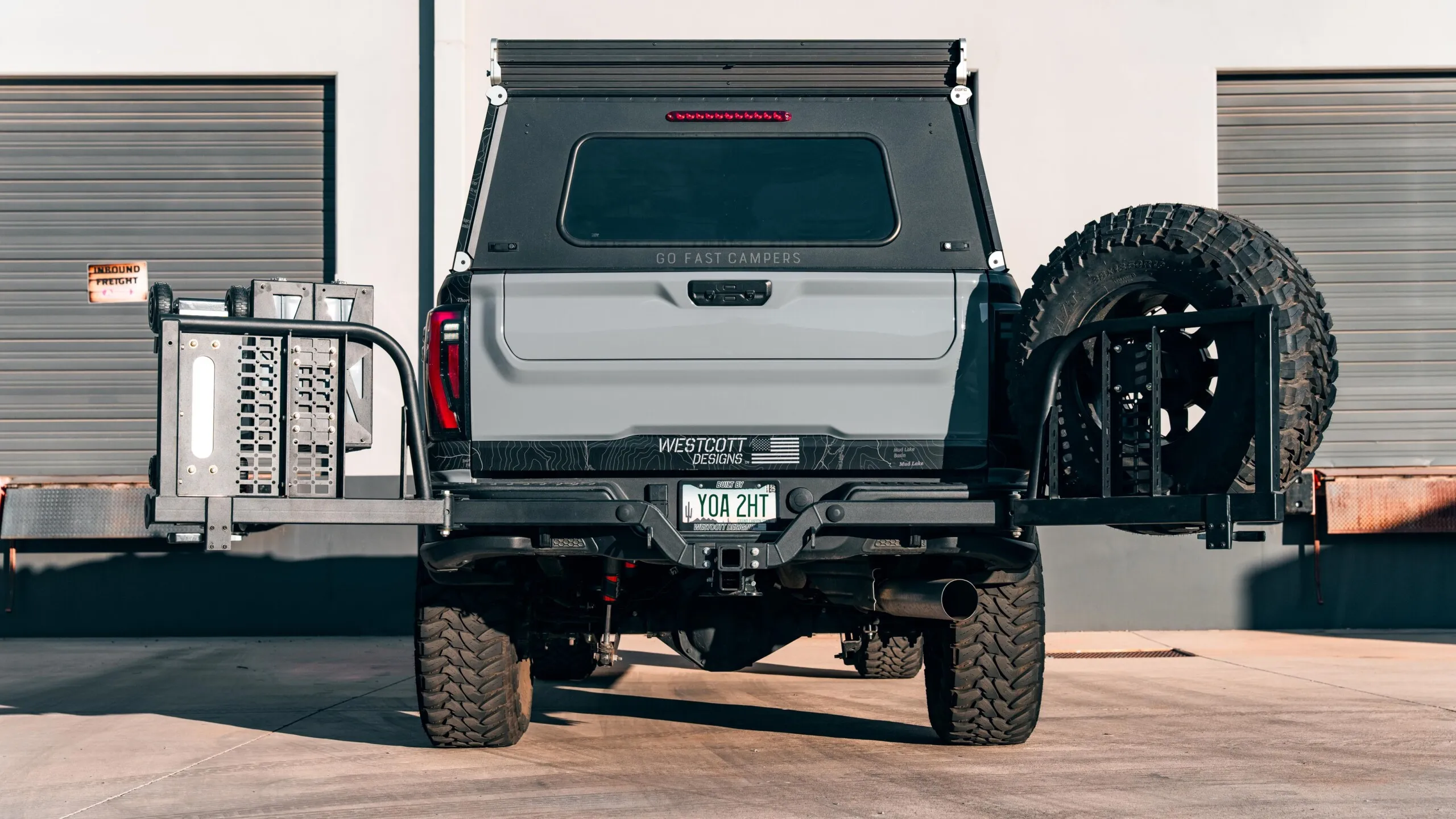 Westcott Designs Universal Modular Spare Tire Carrier Rack - Image 2