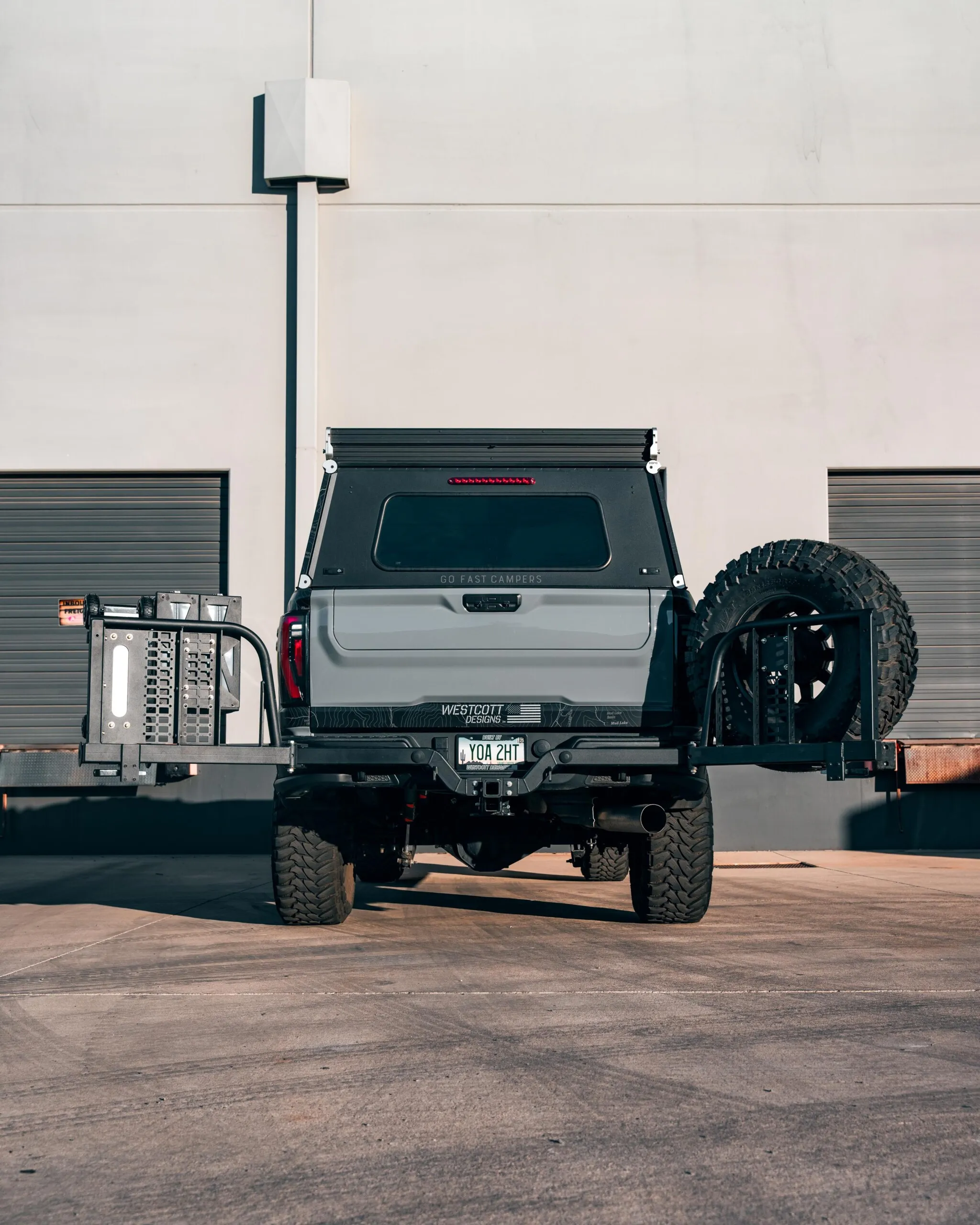 Westcott Designs Universal Modular Spare Tire Carrier Rack - Image 4