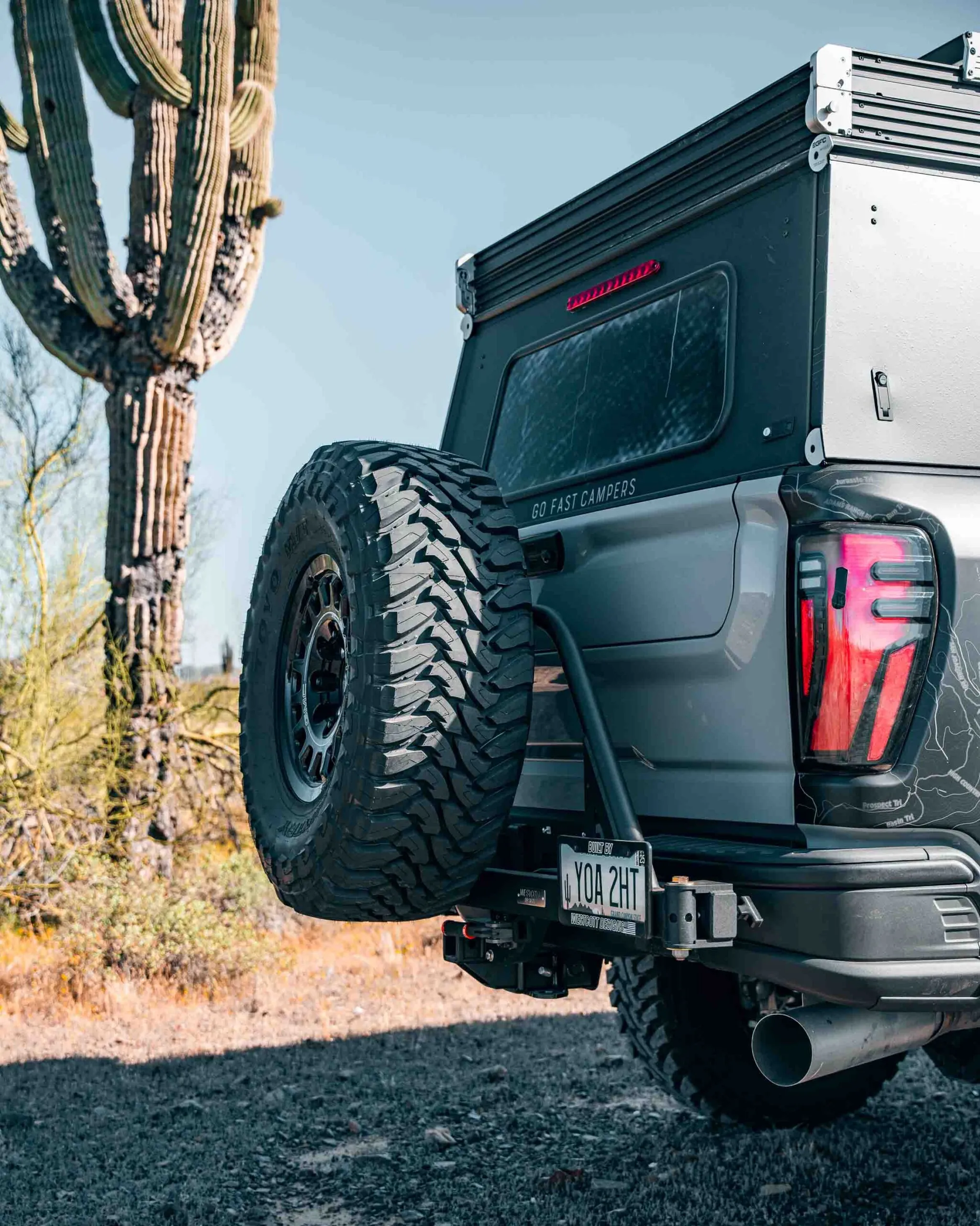 Westcott Designs Universal Modular Spare Tire Carrier Rack - Image 6