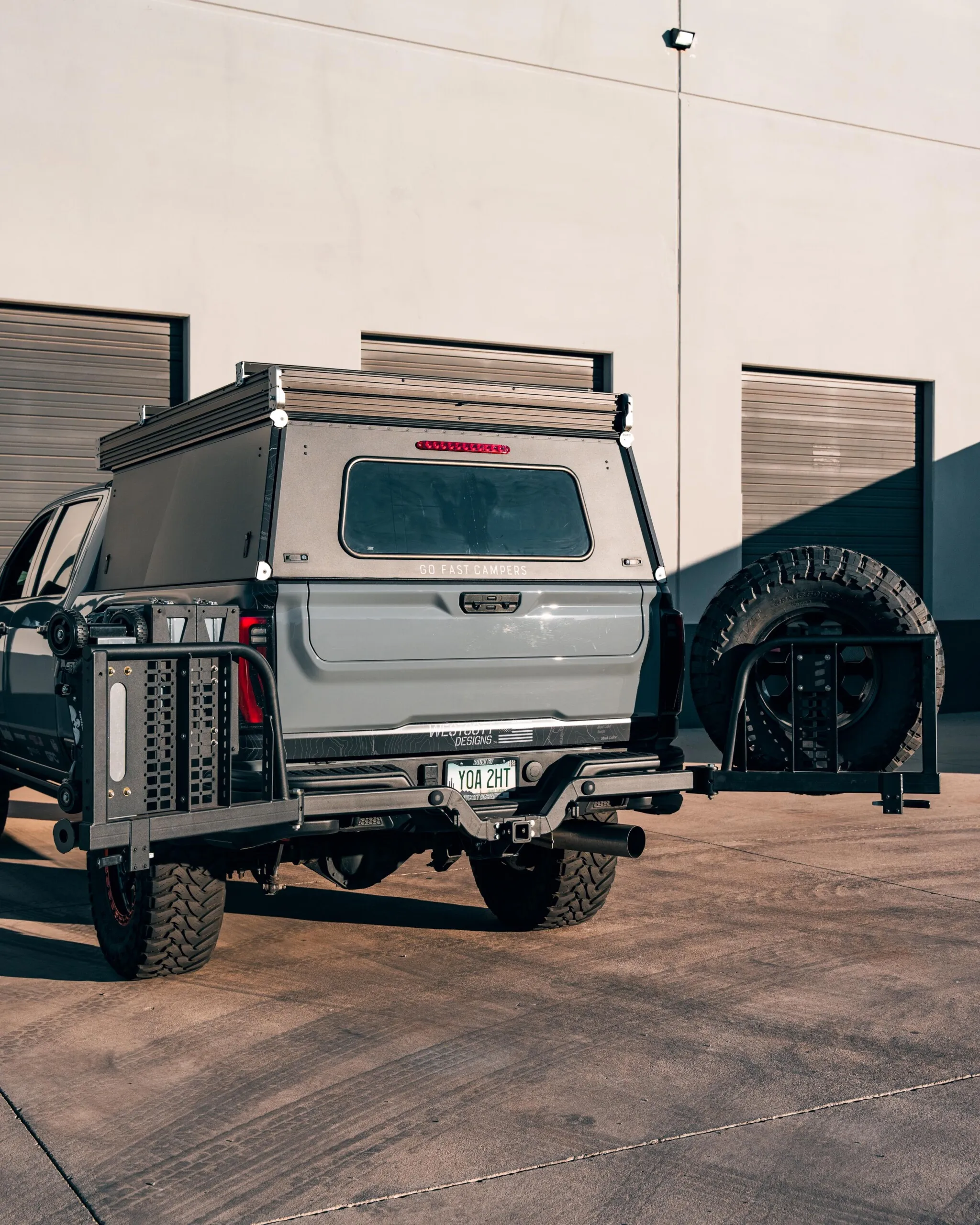 Westcott Designs Universal Modular Spare Tire Carrier Rack - Image 8
