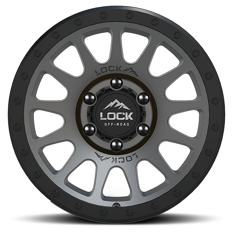 Lock Off-Road Wheels Yosemite Matte Grey - Image 2