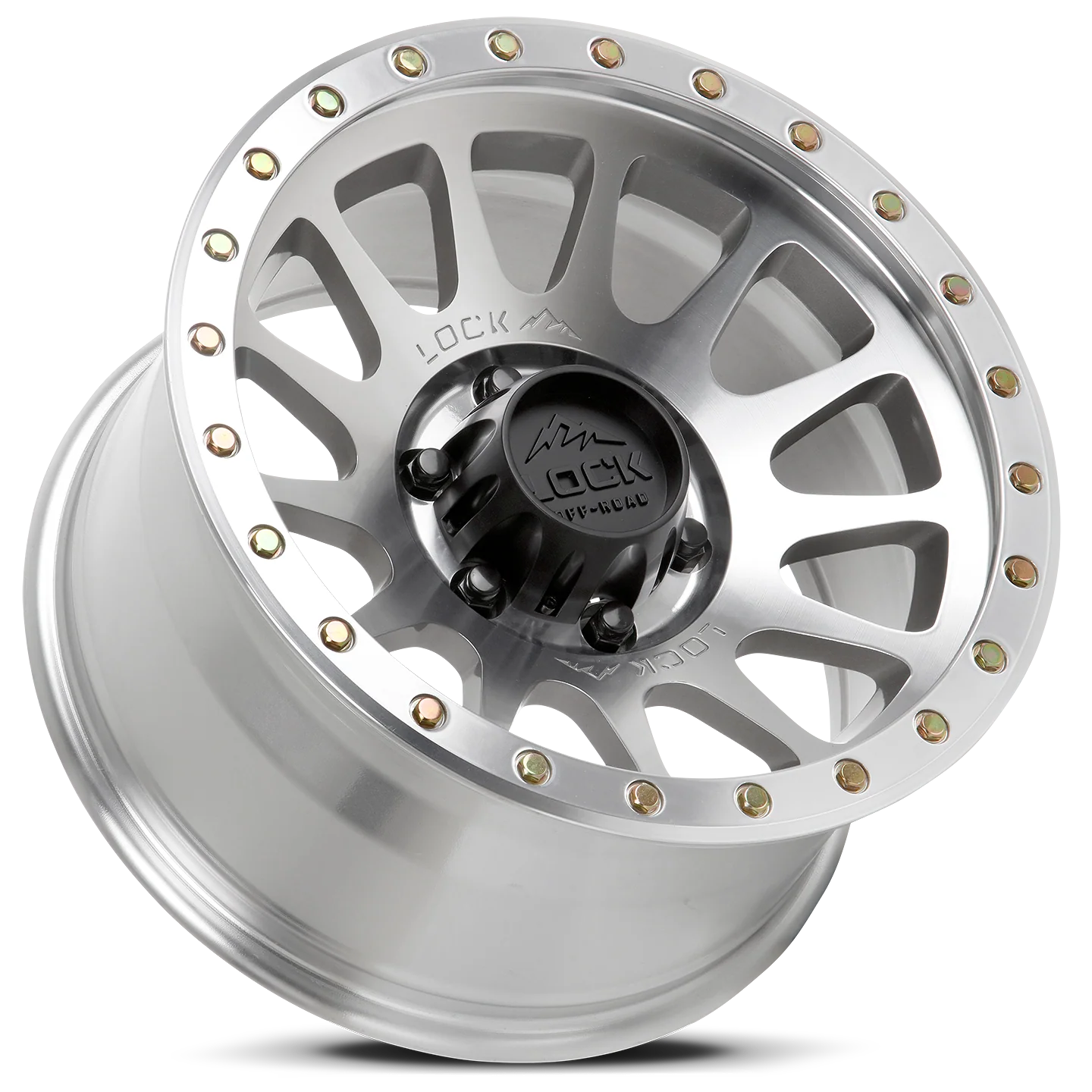 Lock Off-Road Wheels Yosemite Machine Face Polish - Image 3